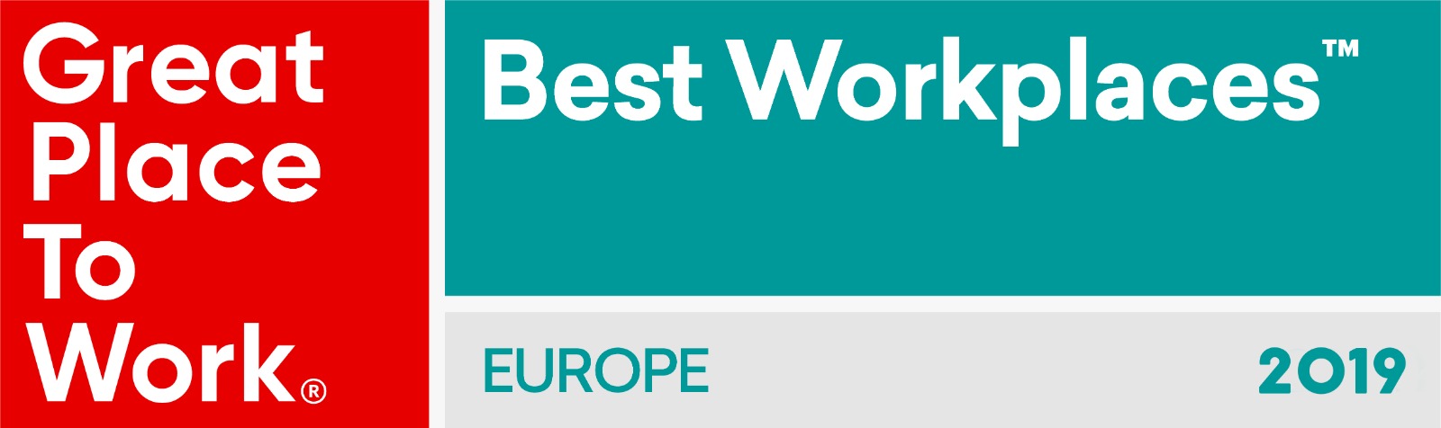 Great Place To Work Europe 2019